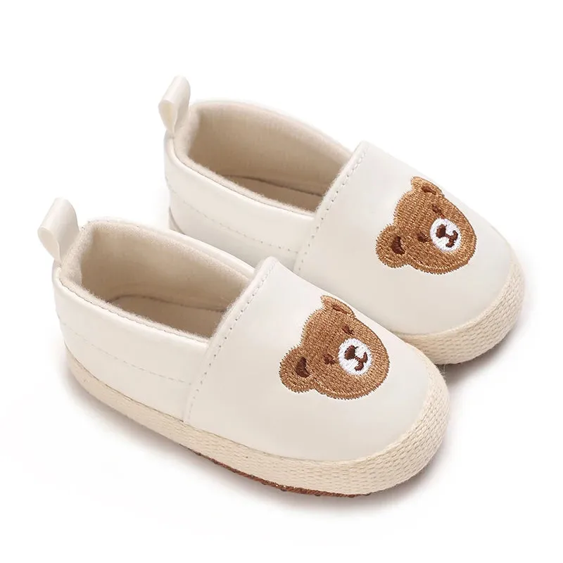 Cute Baby Slip-On Shoes for Boys & Girls – Soft Cotton Crib Shoes