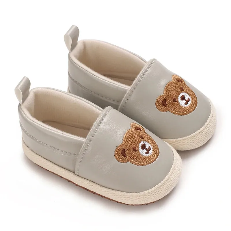 Cute Baby Slip-On Shoes for Boys & Girls – Soft Cotton Crib Shoes
