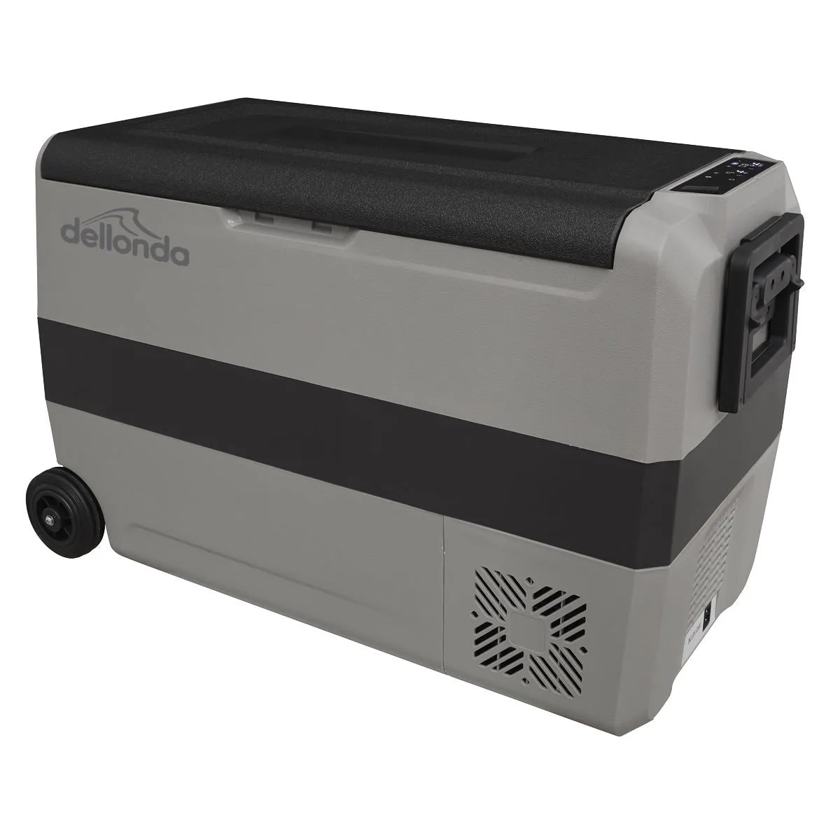 Dellonda 50L Portable Dual Zone Compressor Car Camping Fridge/Freezer 12/24V