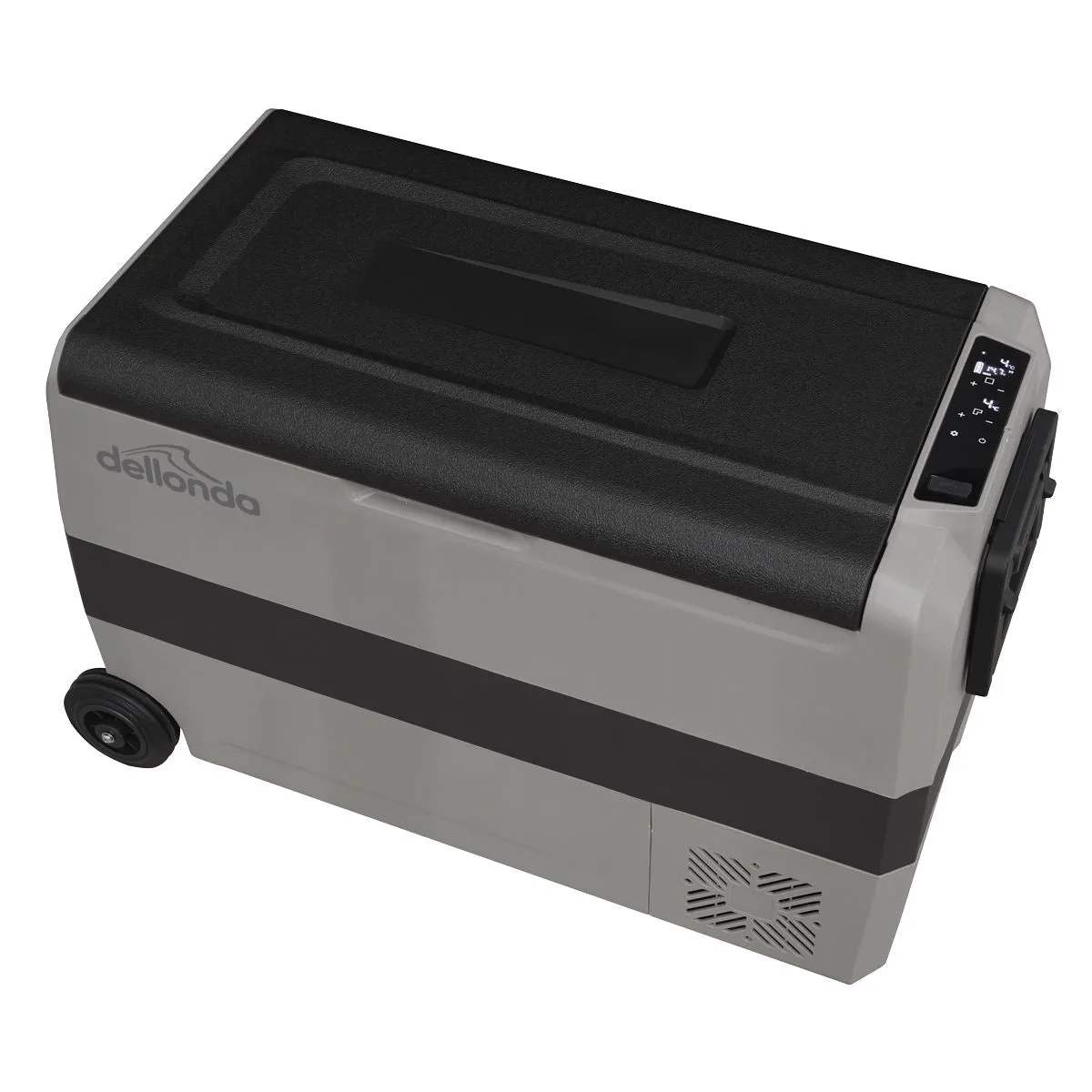 Dellonda 50L Portable Dual Zone Compressor Car Camping Fridge/Freezer 12/24V