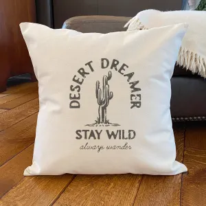 Desert Dreamer - Square Canvas Pillow