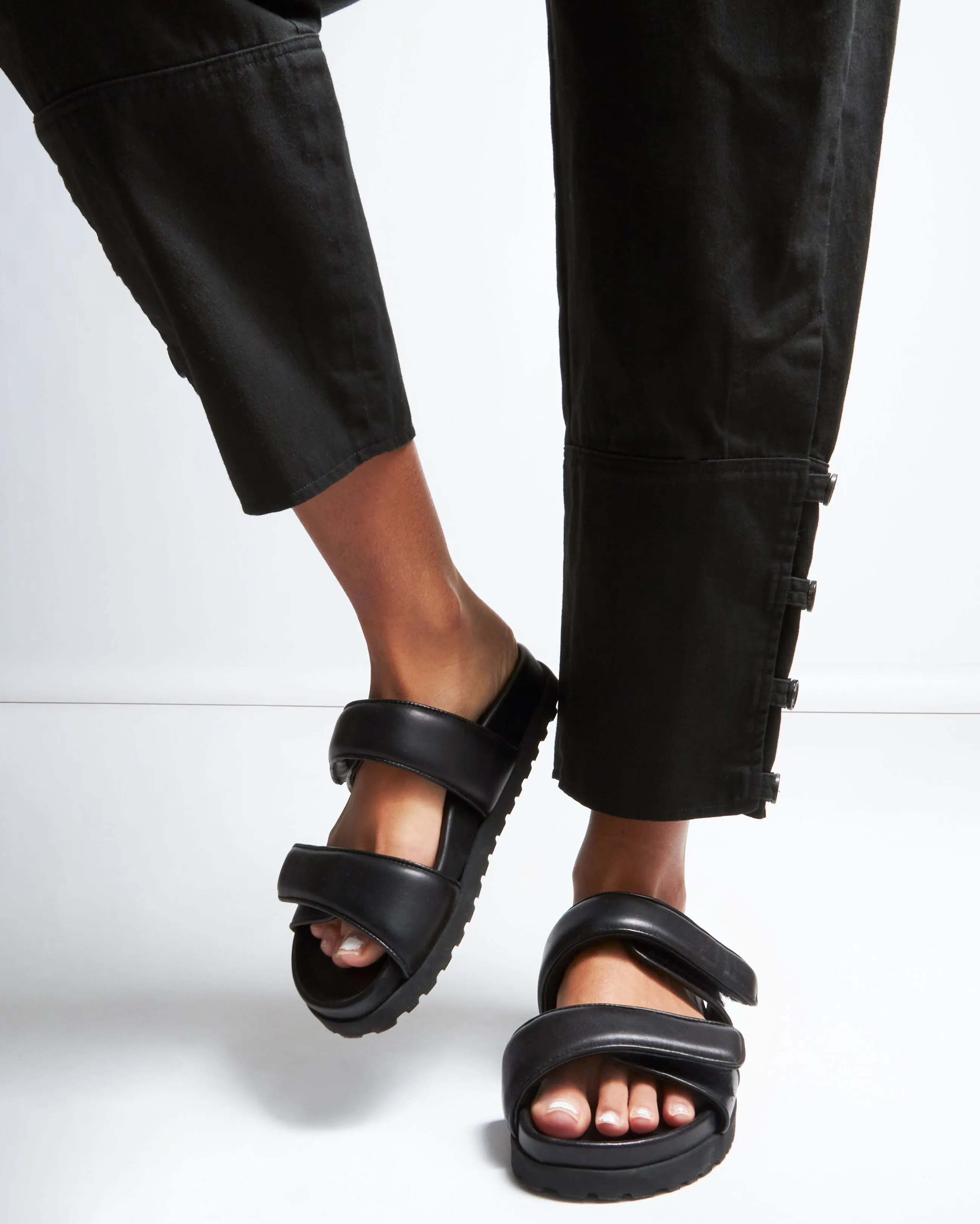 double strap sandal
