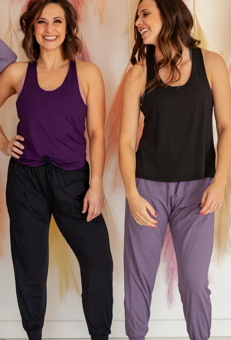 Dream Fit Open Back Top -5 colors