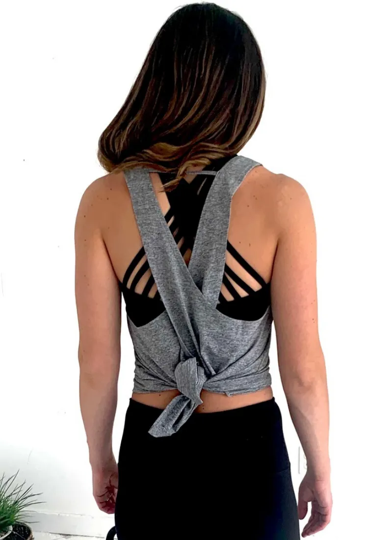 Dream Fit Open Back Top -5 colors