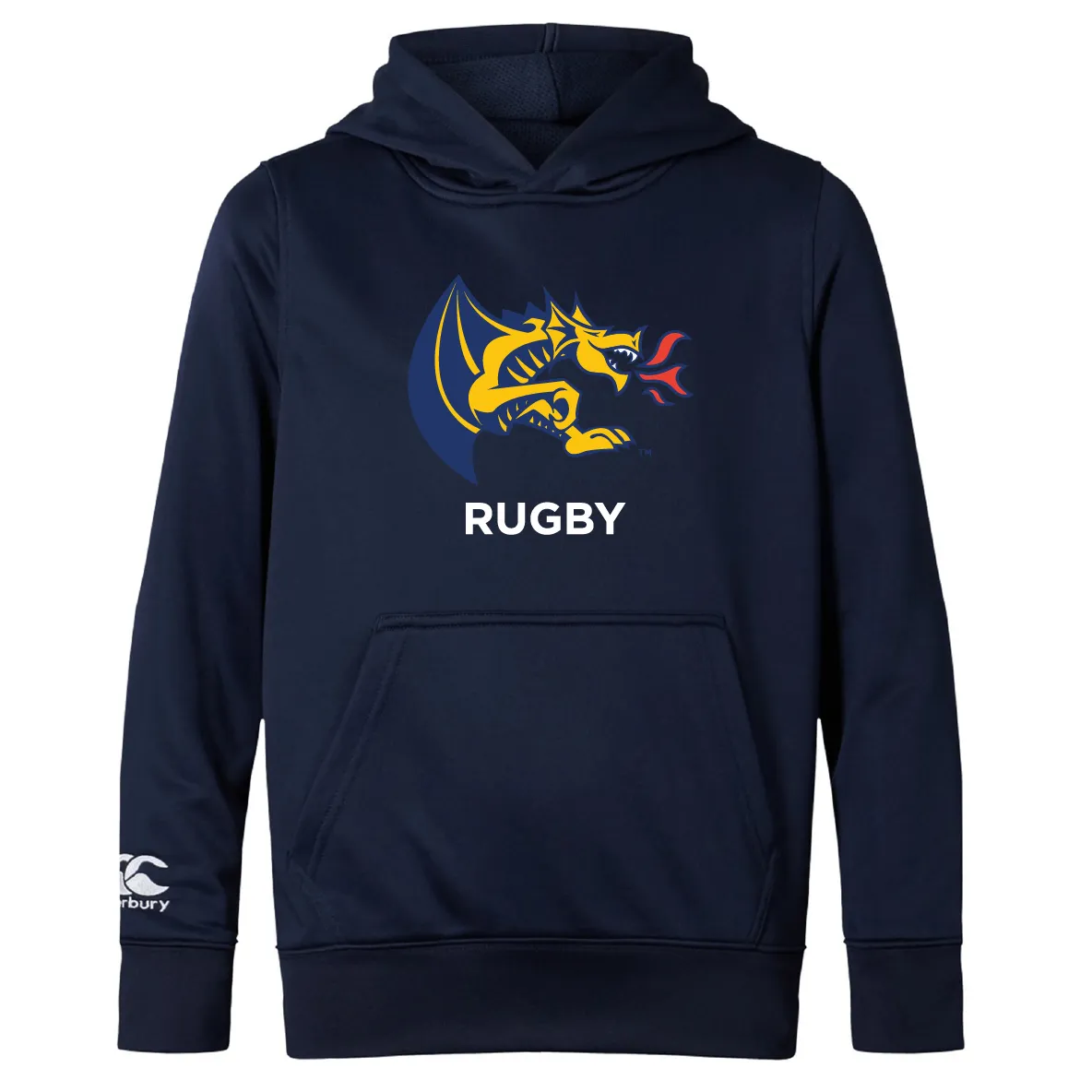 Drexel Rugby Club Lightweight Hoodie by Canterbury