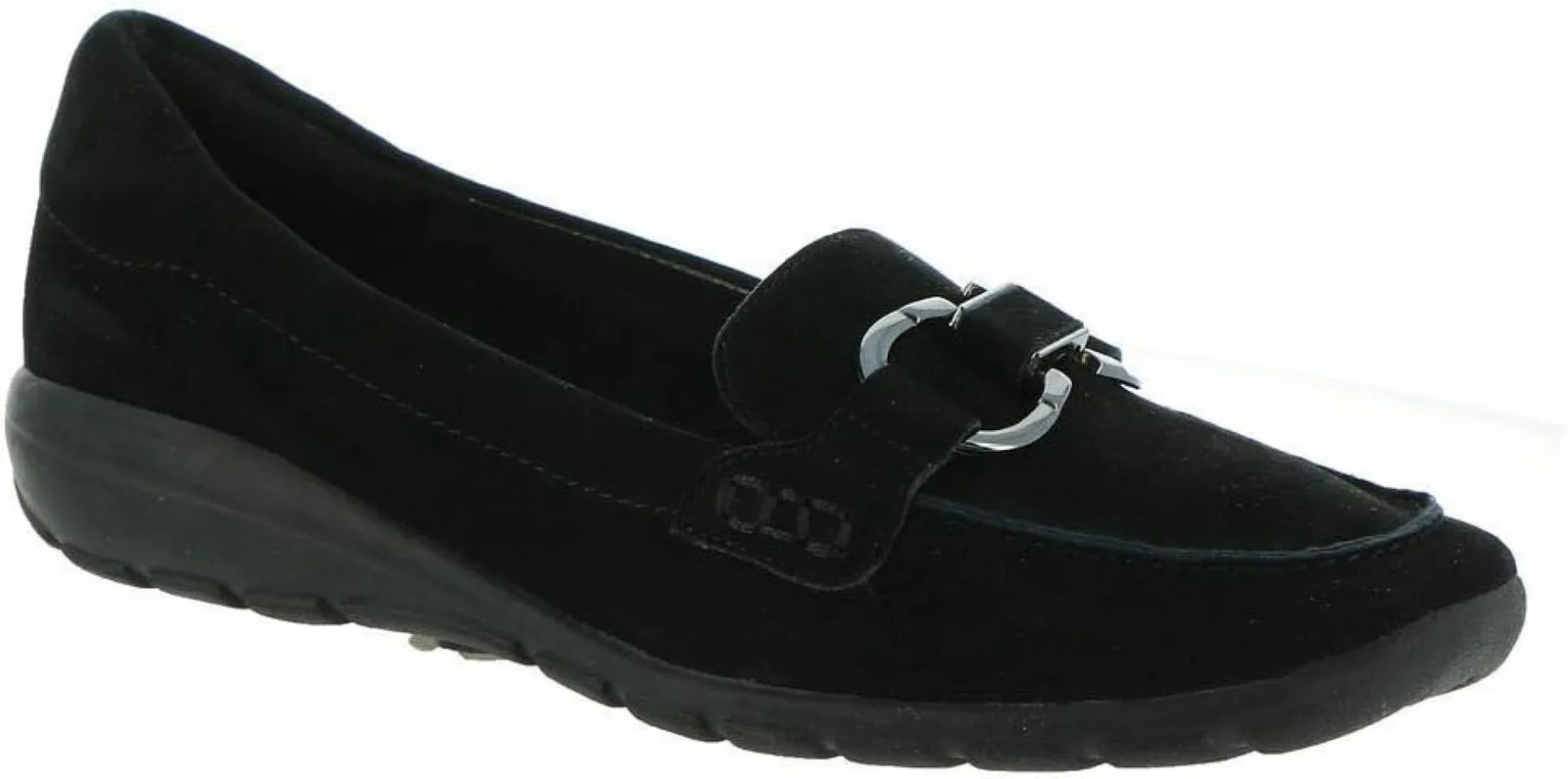 Easy Spirit Womens Avienta Slip On Loafer Shoes SEAVIENTA Black 5M