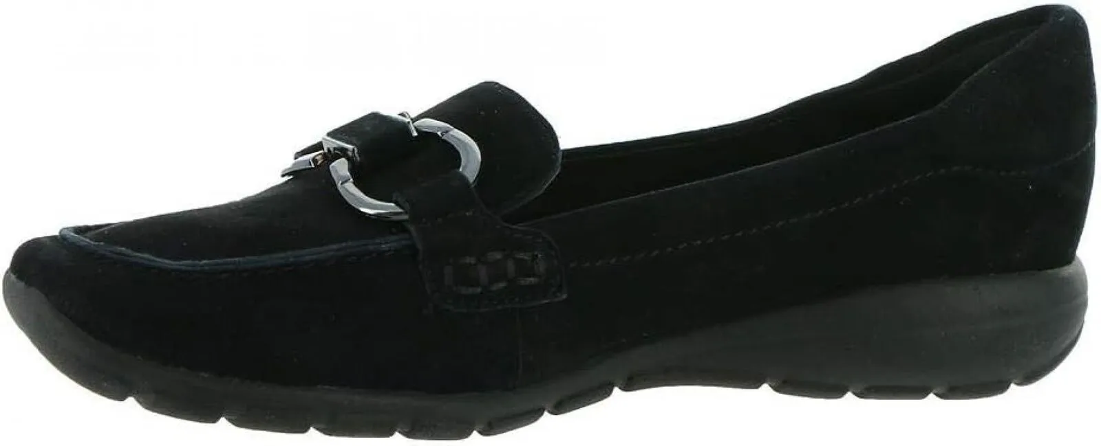 Easy Spirit Womens Avienta Slip On Loafer Shoes SEAVIENTA Black 5M
