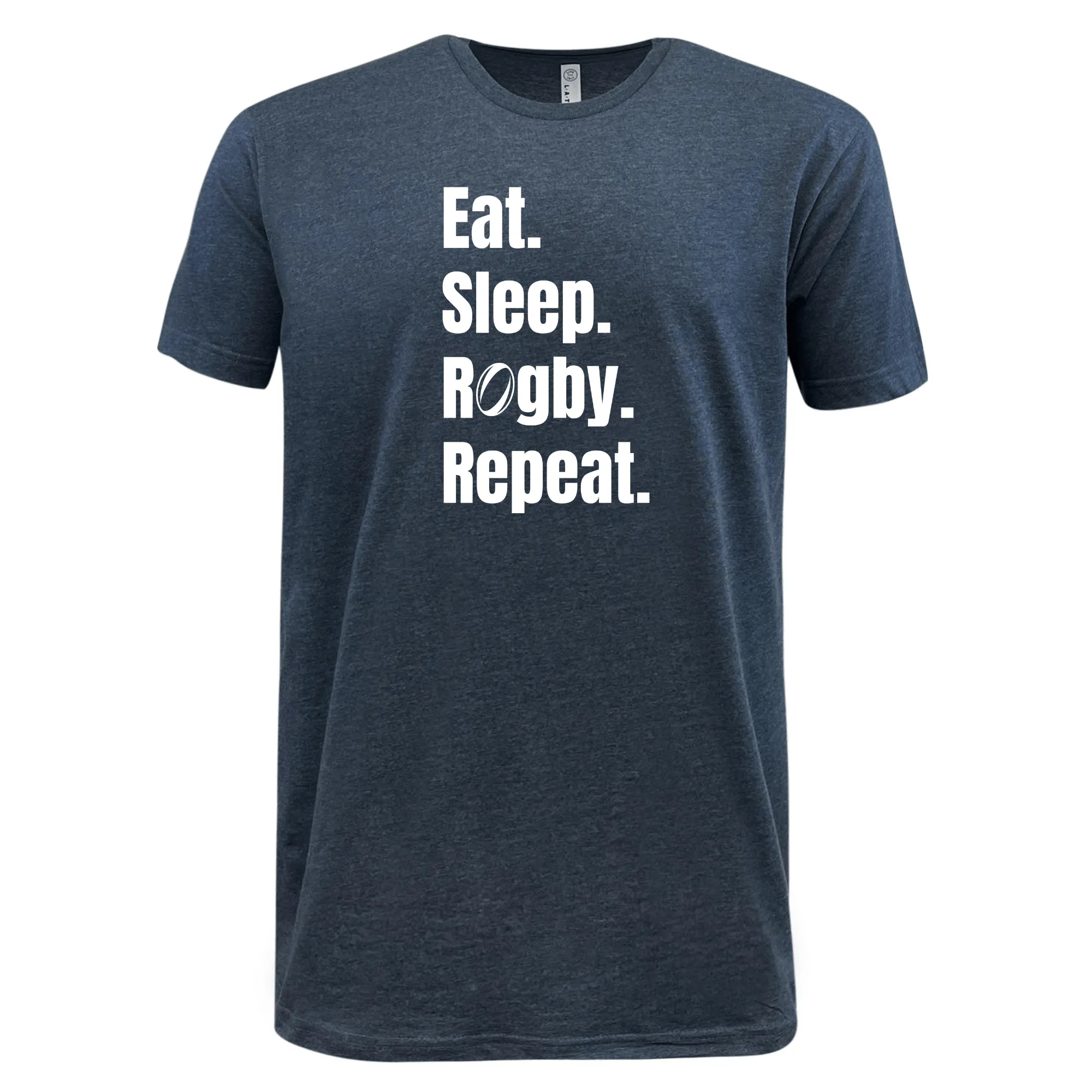 Eat Sleep Rugby Repeat Supersoft Tee - 99 Collection