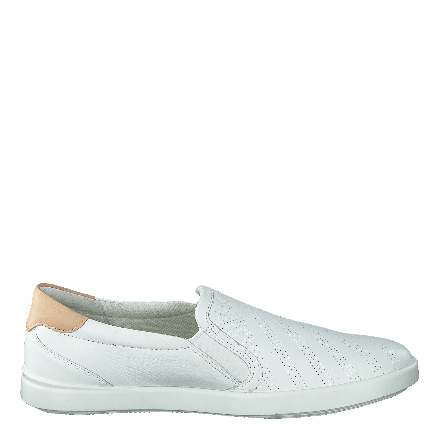 Ecco Leisure White/powder