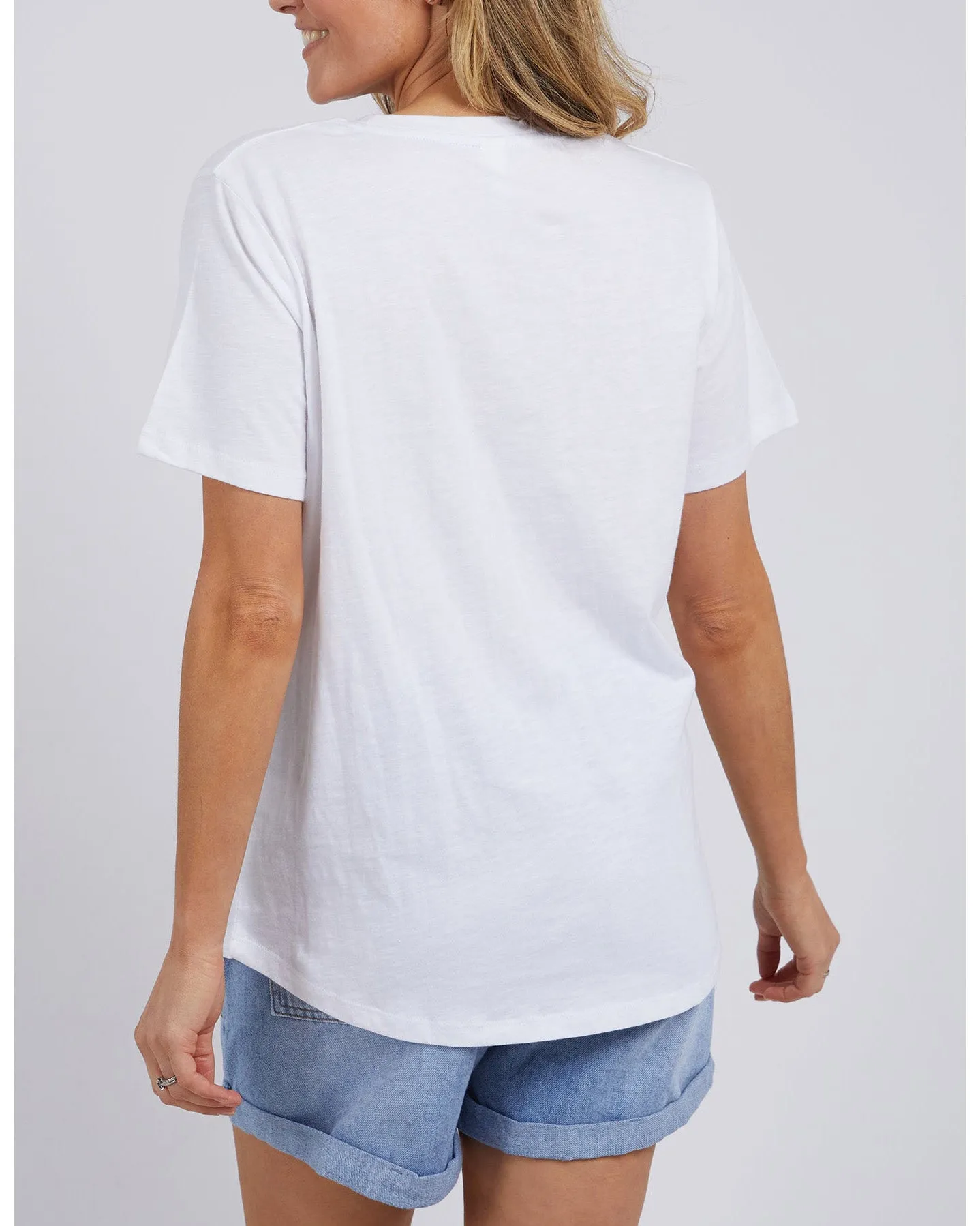 Elm Belle Fleurs Tee - White