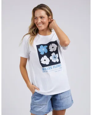 Elm Belle Fleurs Tee - White