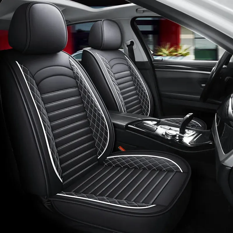 Embroidery  Car  Seat  Covers  Set  Universal  Fit  Most  Cars Cover