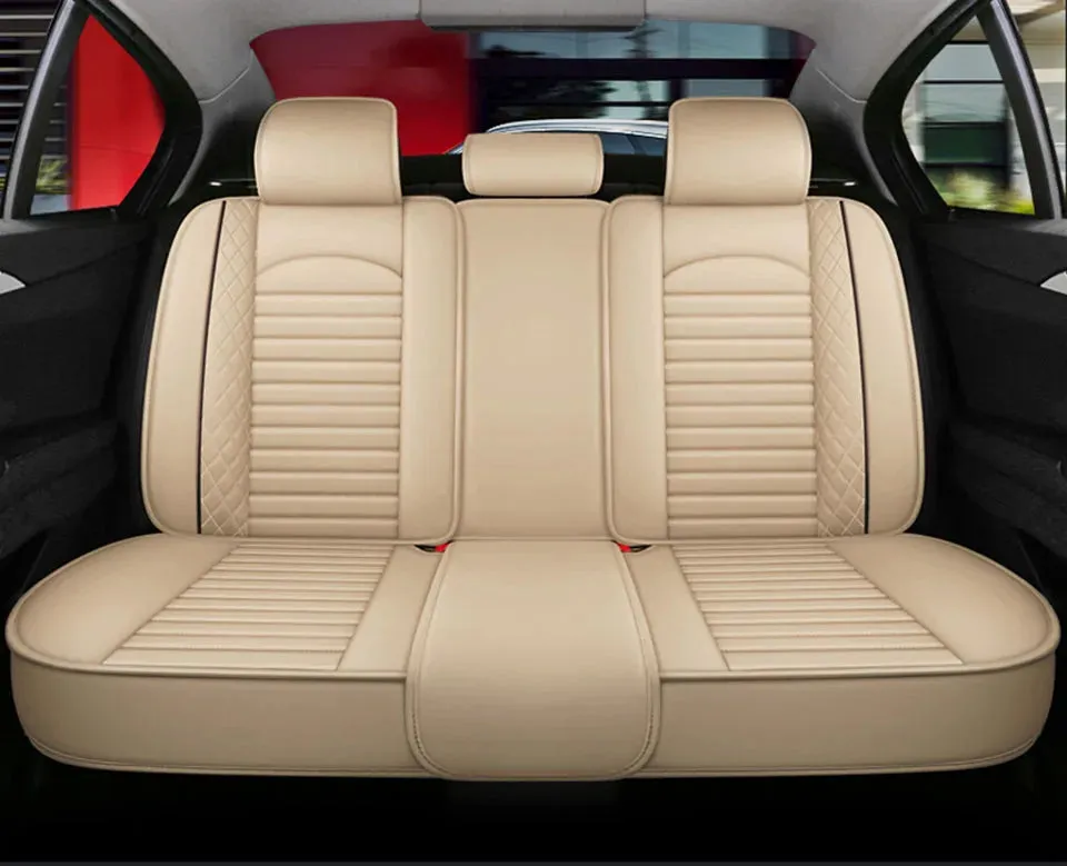 Embroidery  Car  Seat  Covers  Set  Universal  Fit  Most  Cars Cover