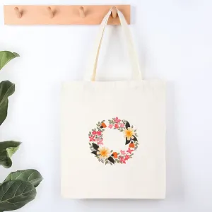 Embroidery Kit Bag Cross Stitch Cotton Canvas Bag Su Embroidery