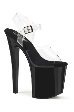 ENCHANT-708 Clear Vinyl Sandal