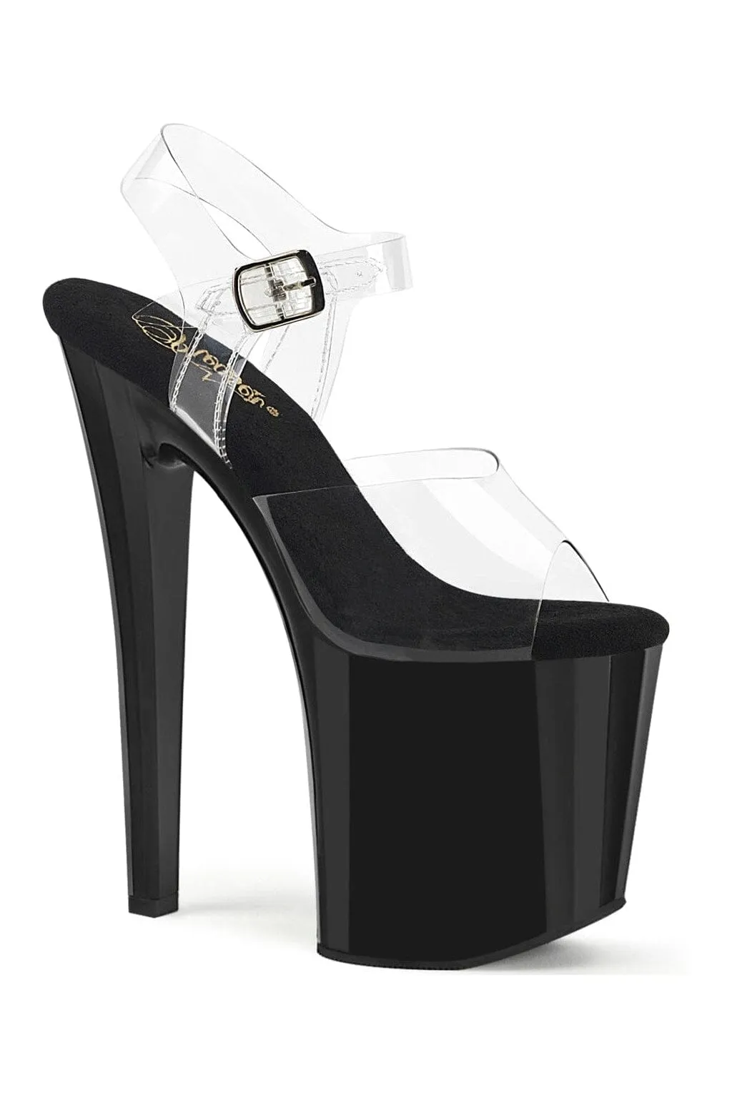 ENCHANT-708 Clear Vinyl Sandal