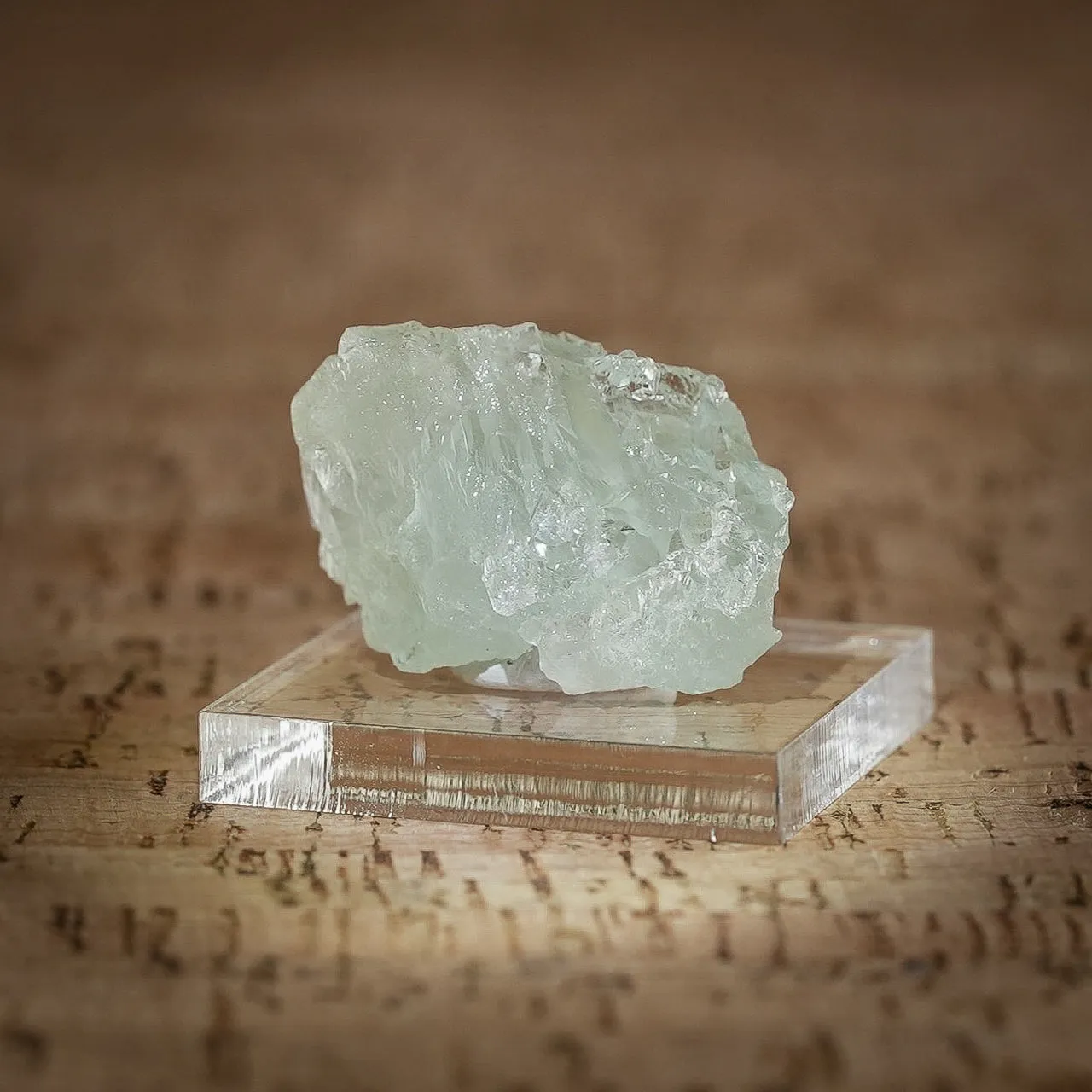 Etched Beryl var. Aquamarine, Minas Gerais, Brazil, 79ct