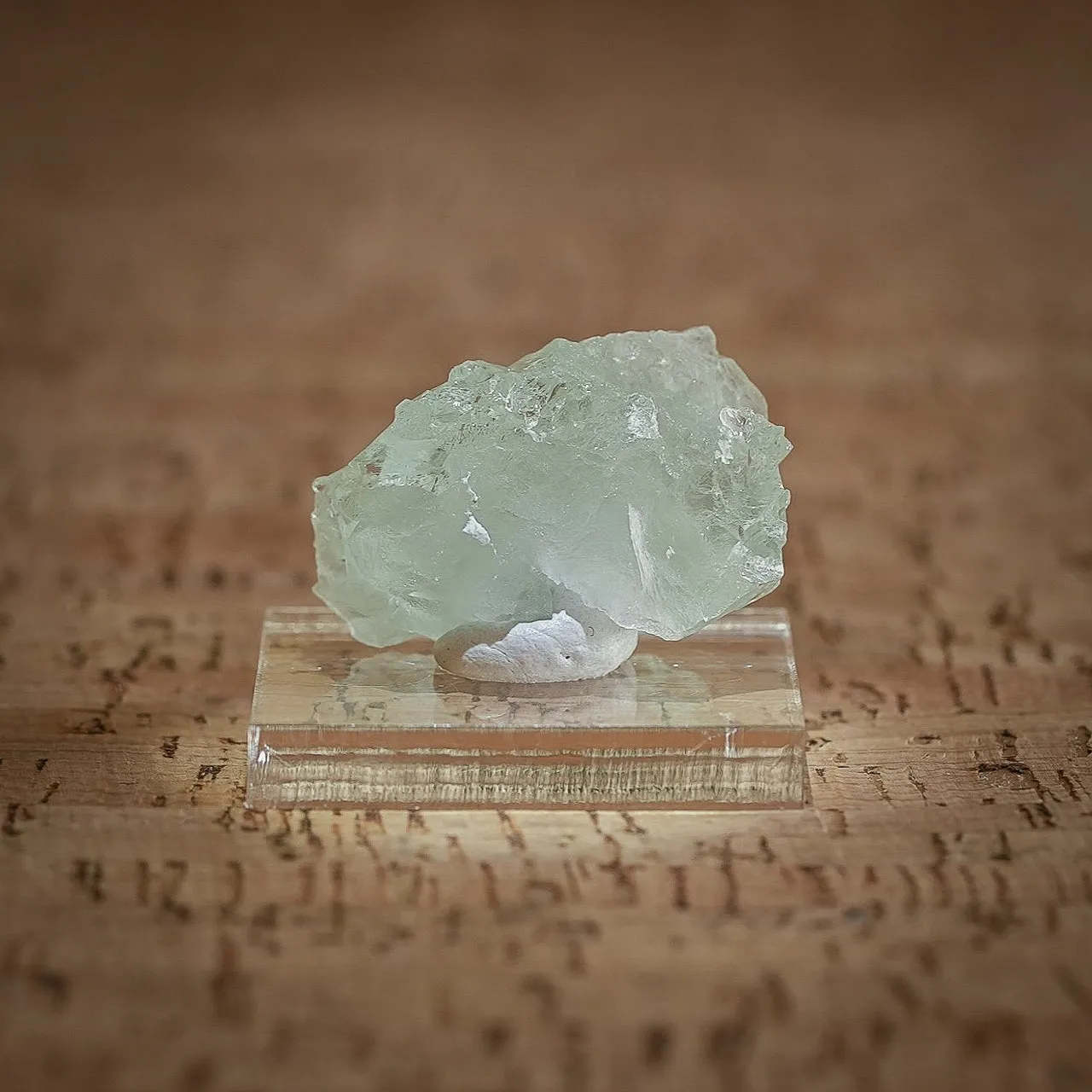 Etched Beryl var. Aquamarine, Minas Gerais, Brazil, 79ct