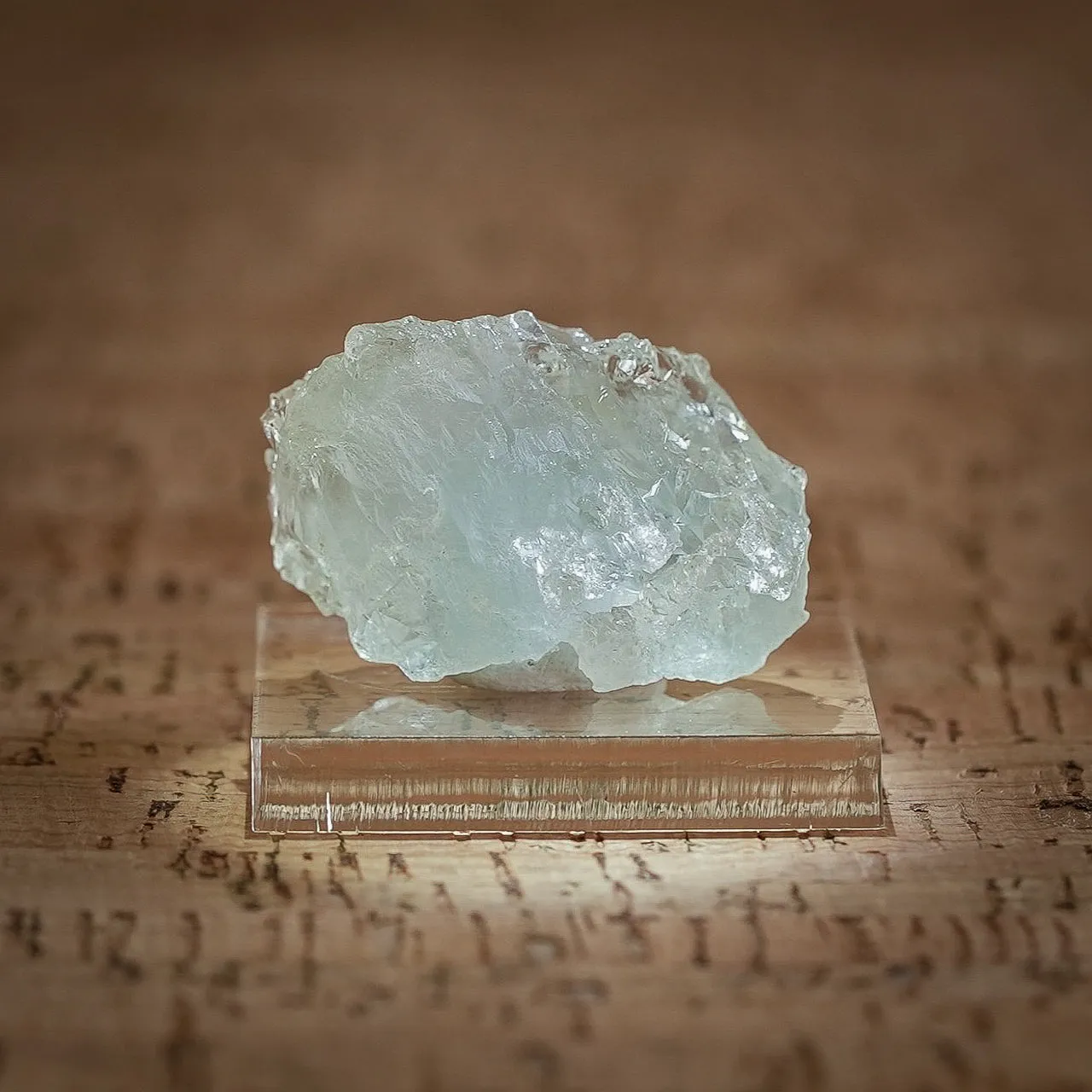 Etched Beryl var. Aquamarine, Minas Gerais, Brazil, 79ct