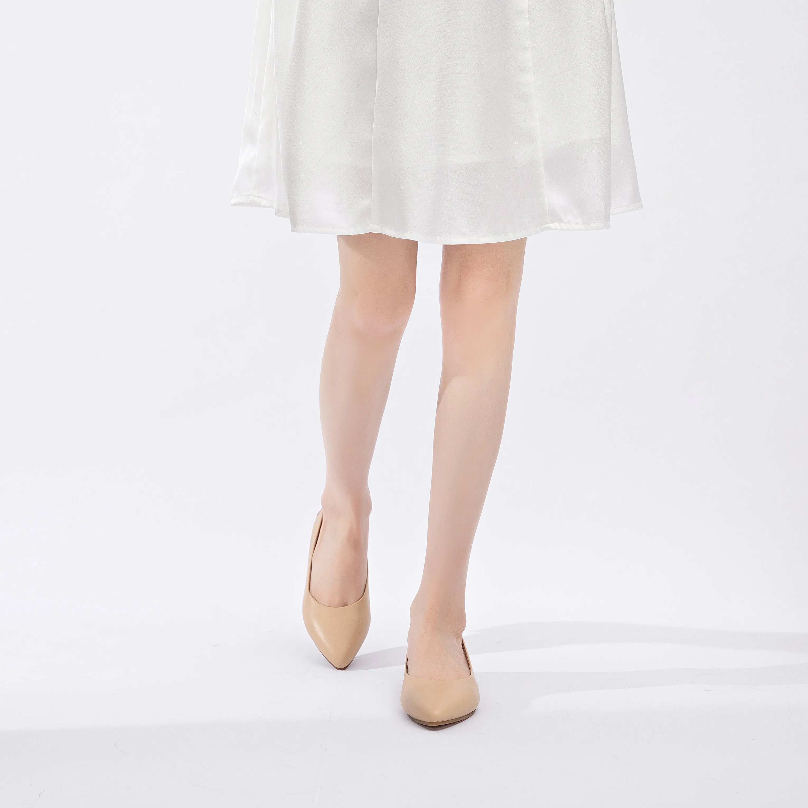 Extremely Soft Flats Shoes, Light Beige
