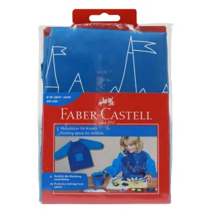 Faber-Castell - Blue Painting Apron For Young Artist