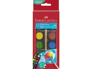Faber-Castell - Watercolour Tablets - Set of 12