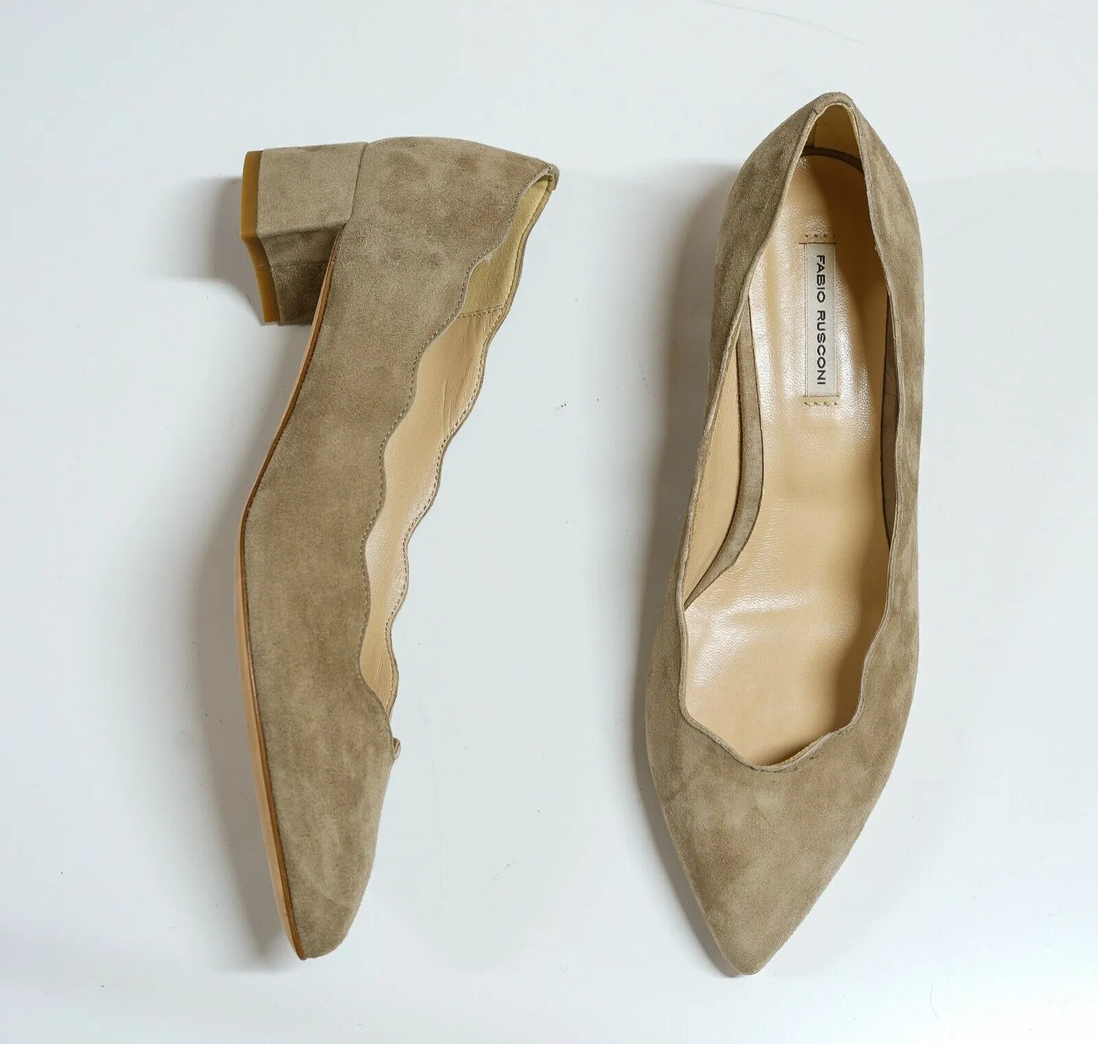 Fabio Rusconi Women's Rock Suede Court Heel S4080
