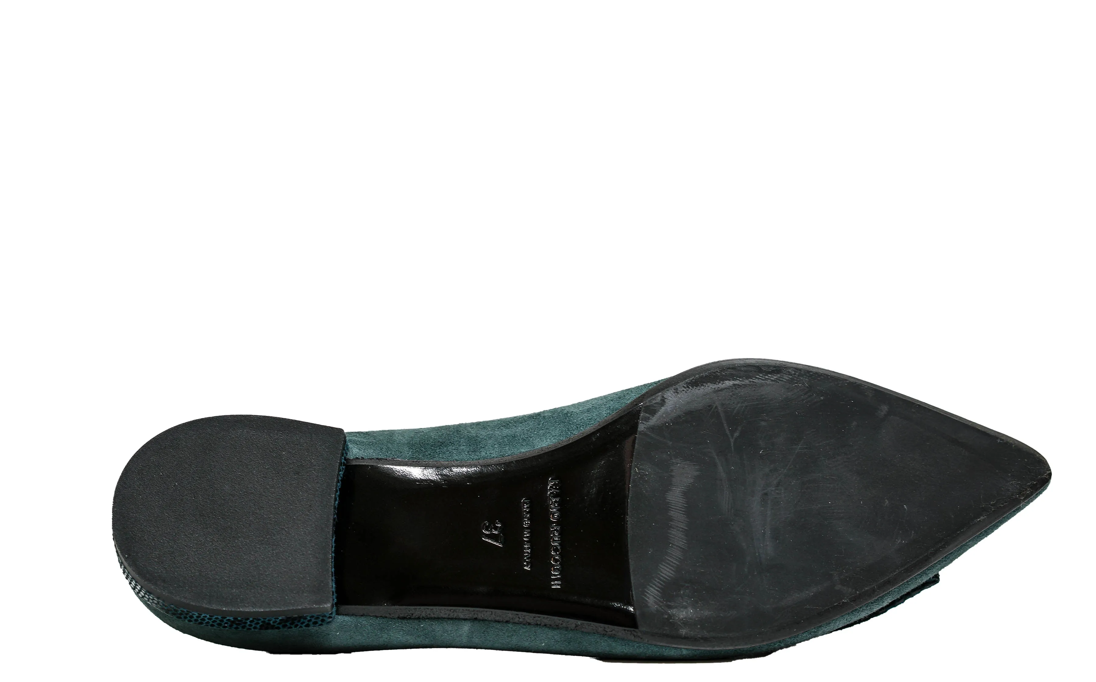 Fabio Rusconi Women’s Teal Snake Print Shoe F5625