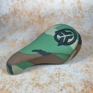 Federal Mid Stealth Logo Seat Camo with Raised Black Embroidery