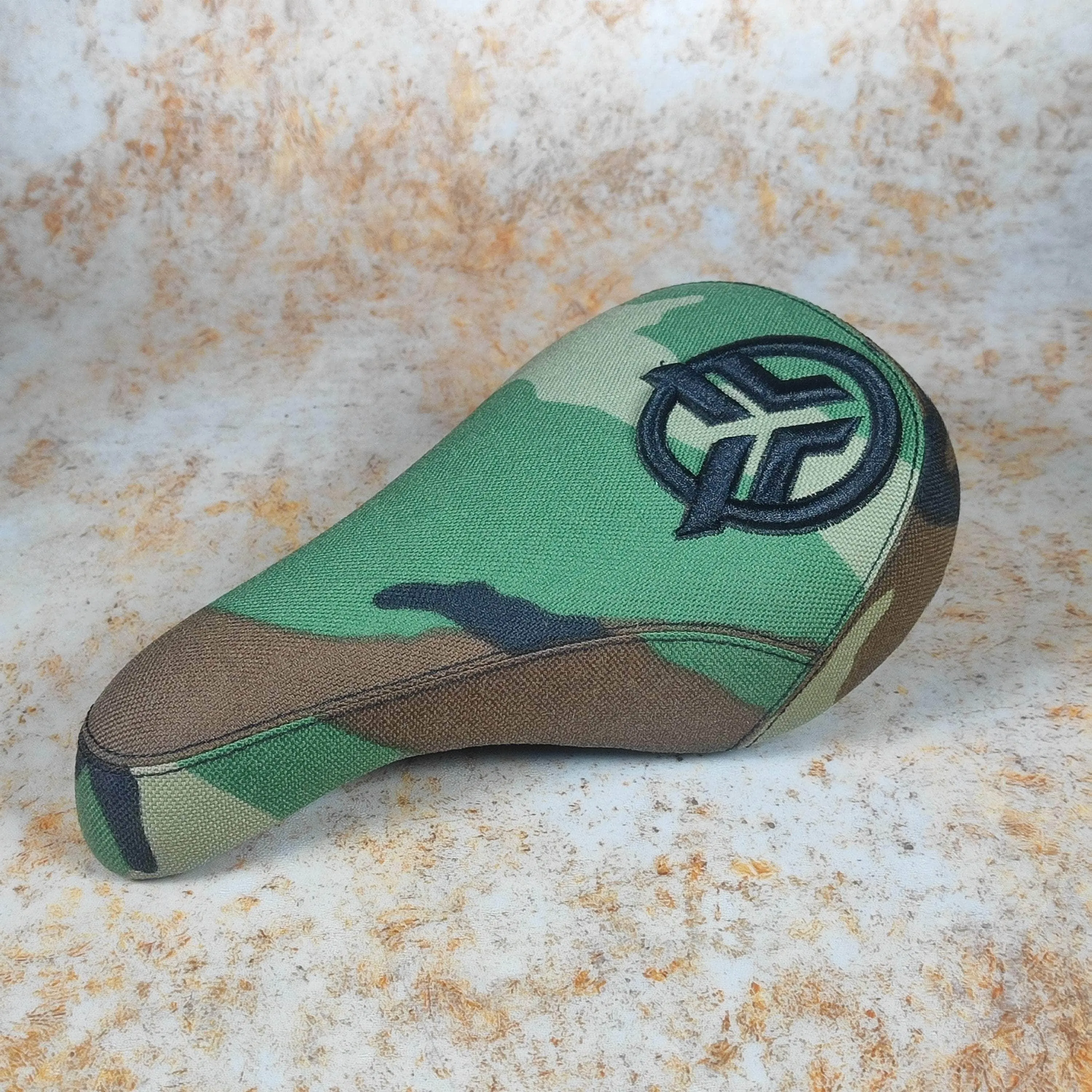 Federal Mid Stealth Logo Seat Camo with Raised Black Embroidery