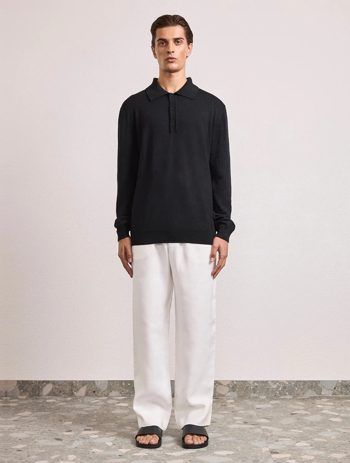 FELIX MERINO WOOL POLO