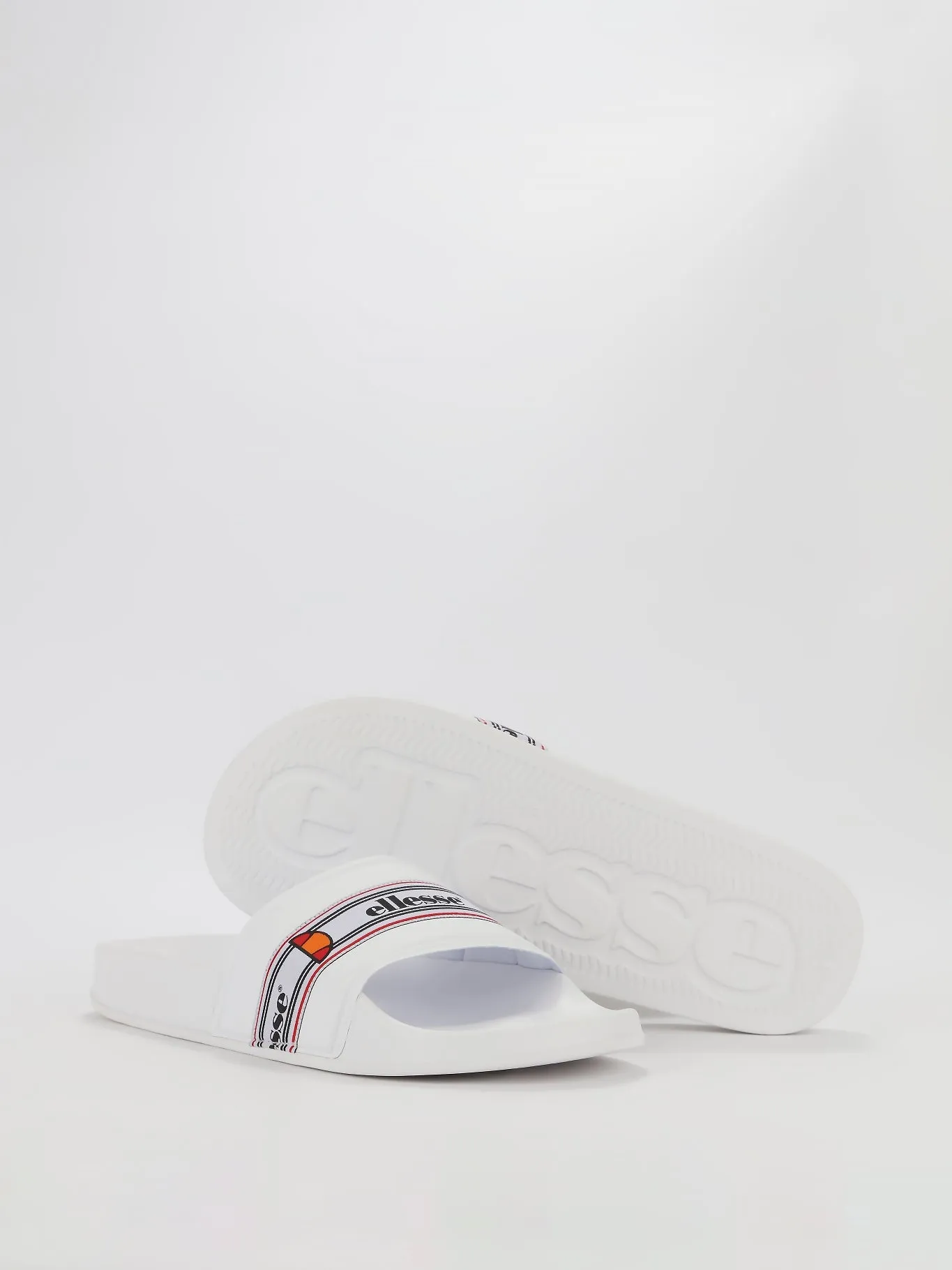 Filippo White Logo Tape Slides
