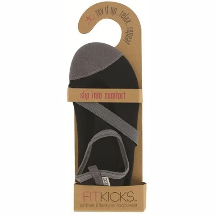 FitKicks Women's Slip On Fold and Go Shoes - 4 Colors