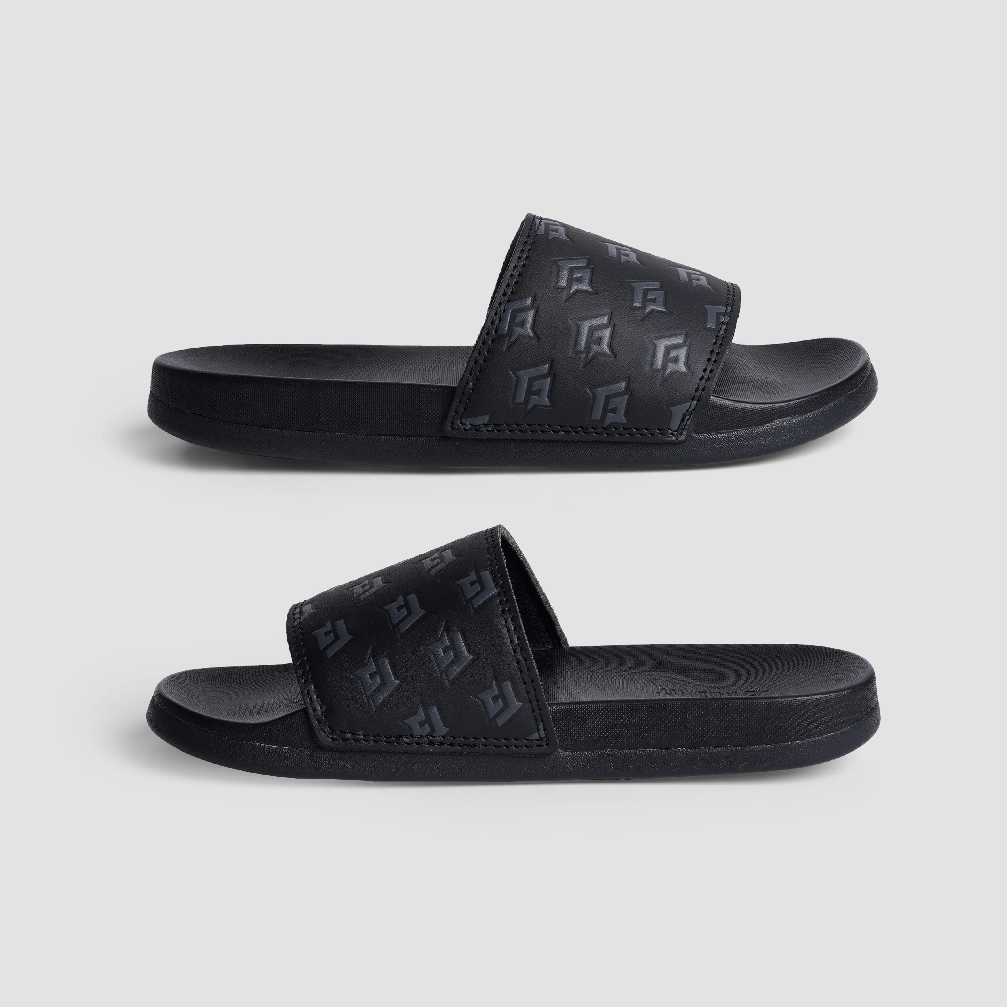 Flex Slide Slippers (Black)
