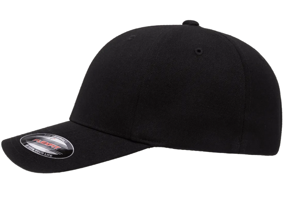 FLEXFIT® Premium Wool Blend Cap Black