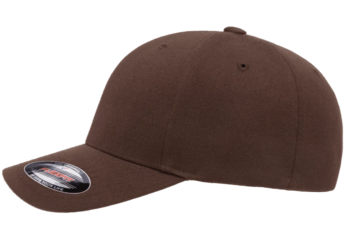 FLEXFIT® Premium Wool Blend Cap Brown