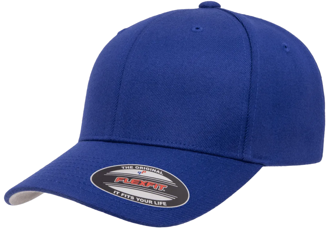 FLEXFIT® Premium Wool Blend Cap Royal Blue