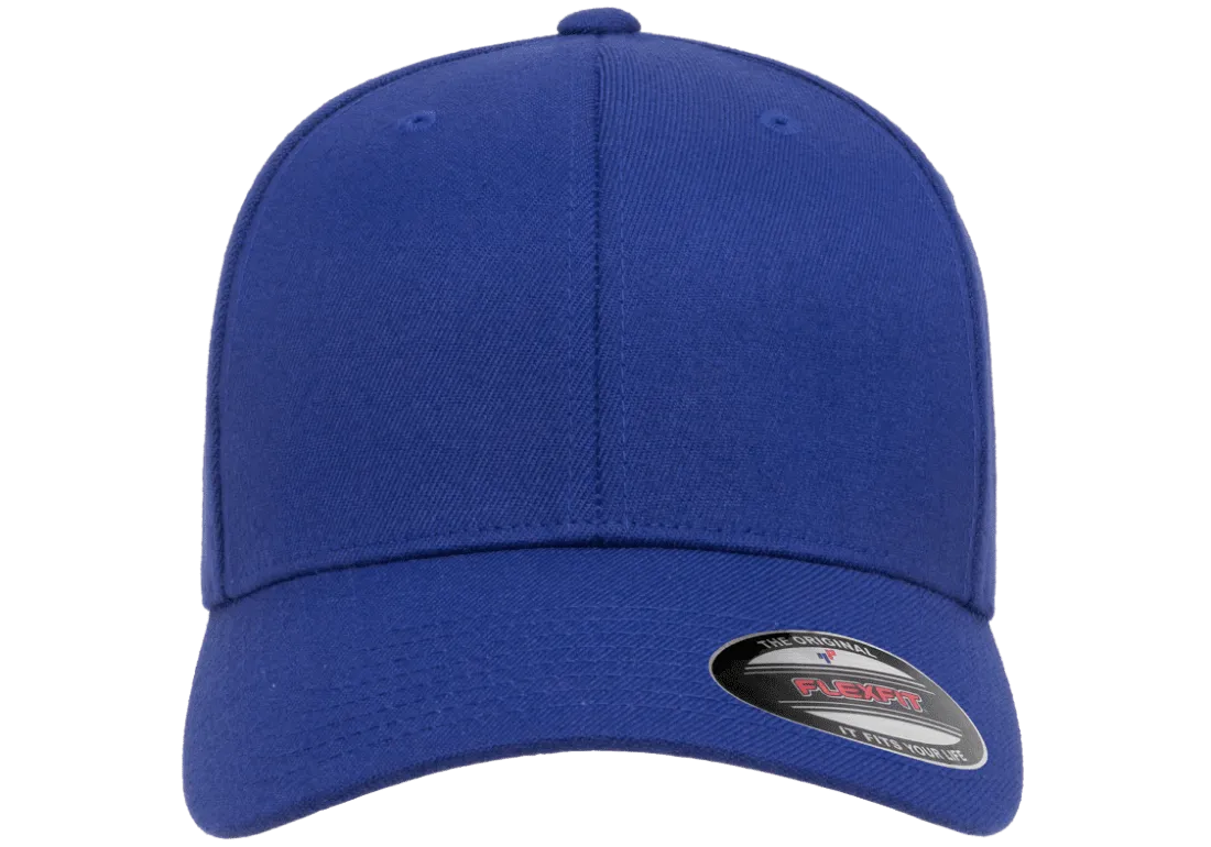 FLEXFIT® Premium Wool Blend Cap Royal Blue