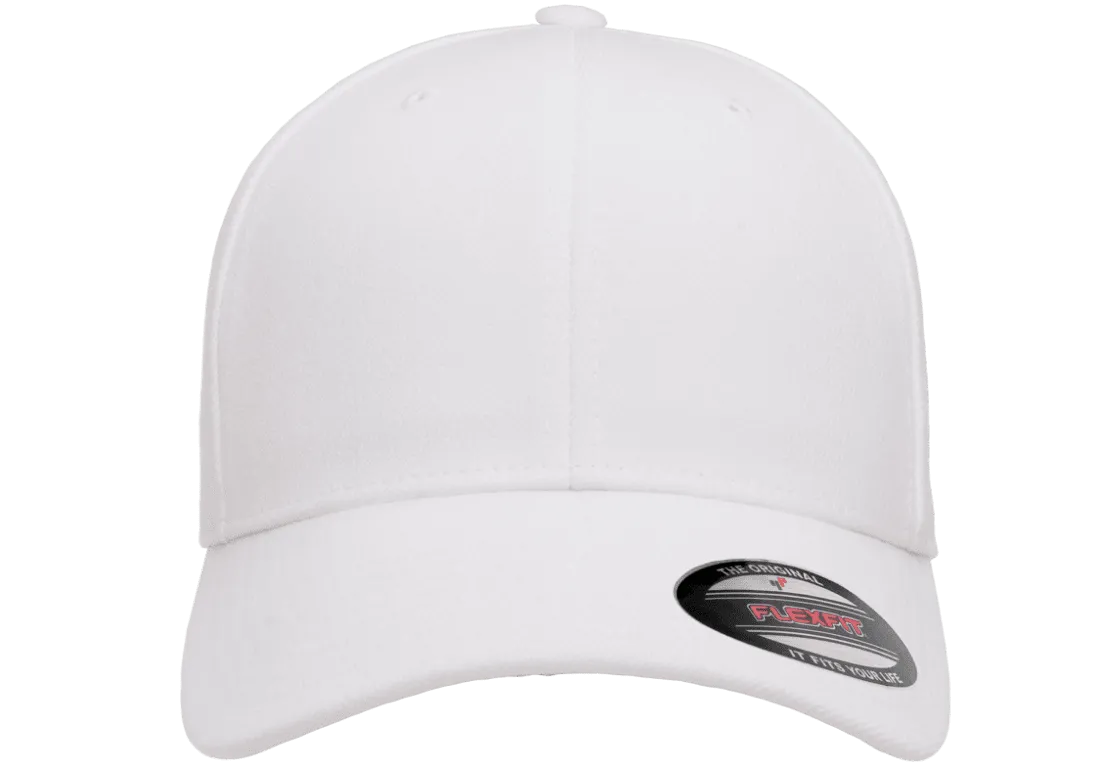 FLEXFIT® Premium Wool Blend Cap White