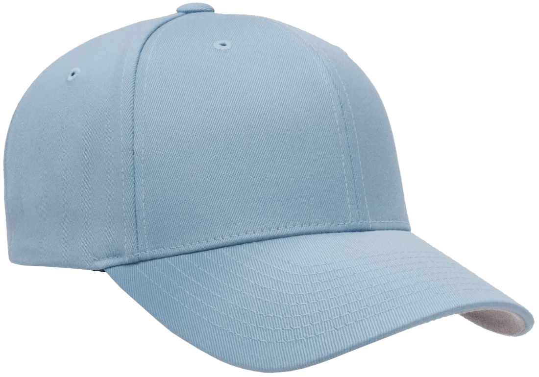 FLEXFIT® Wooly Combed Cap Carolina Blue