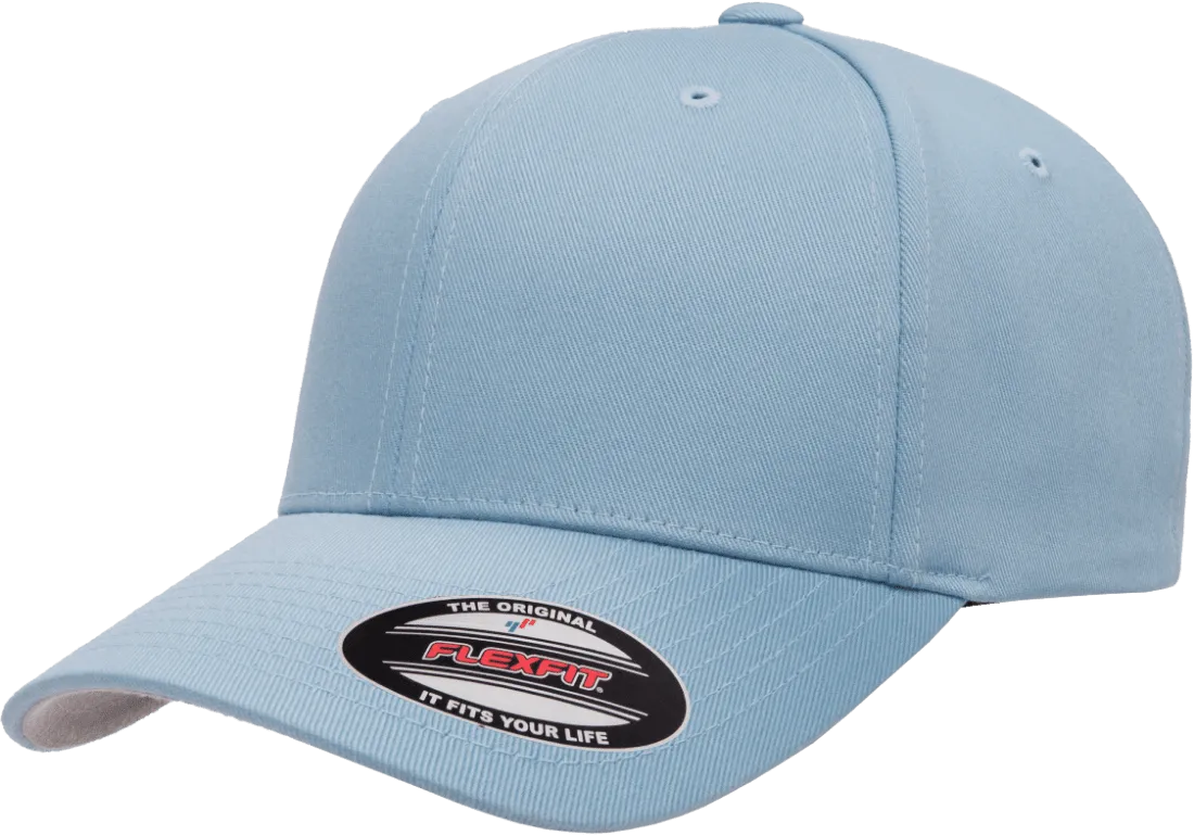 FLEXFIT® Wooly Combed Cap Carolina Blue