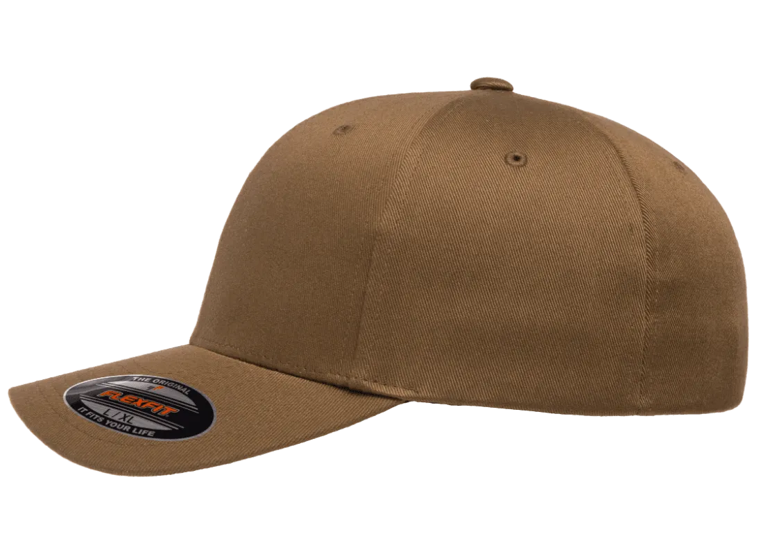 FLEXFIT® Wooly Combed Cap Coyote Brown
