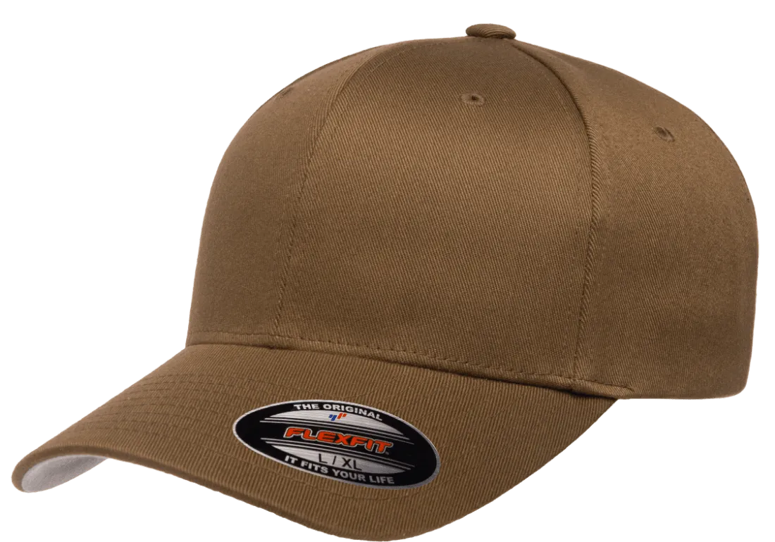 FLEXFIT® Wooly Combed Cap Coyote Brown