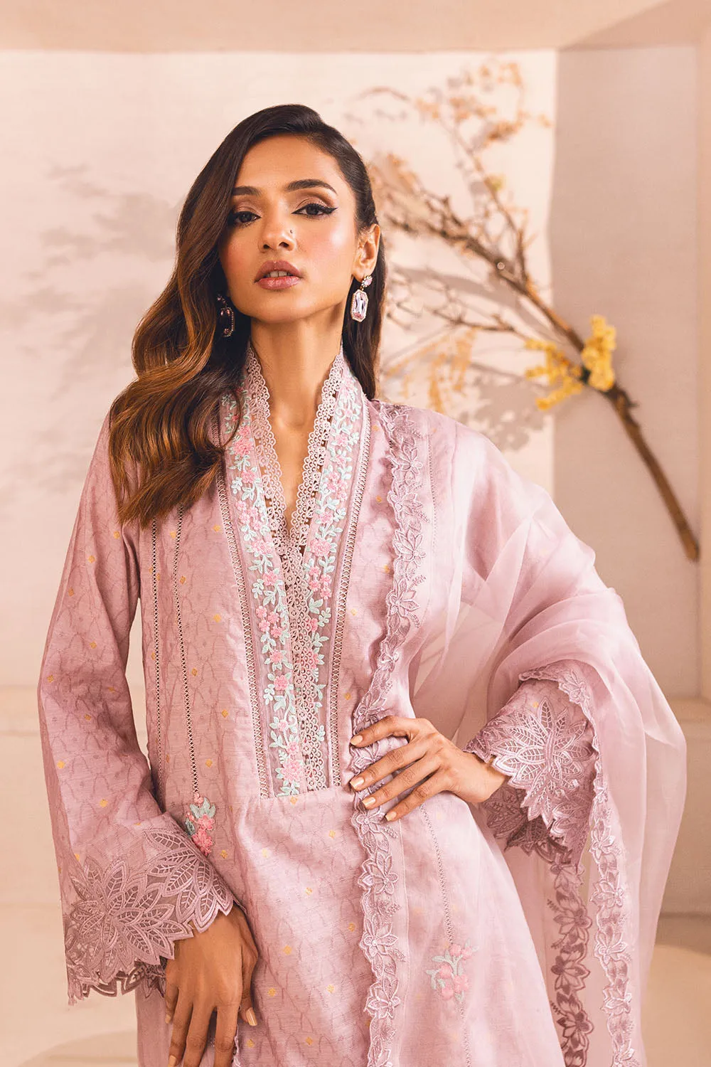 Floral Fantasy |  Azure Ensembles Chiffon 3PCS 2023
