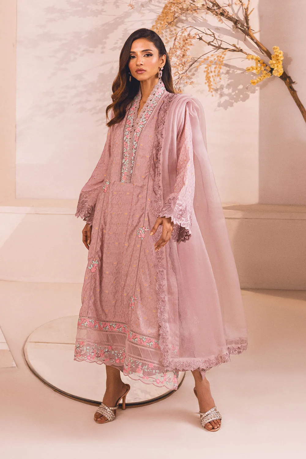 Floral Fantasy |  Azure Ensembles Chiffon 3PCS 2023