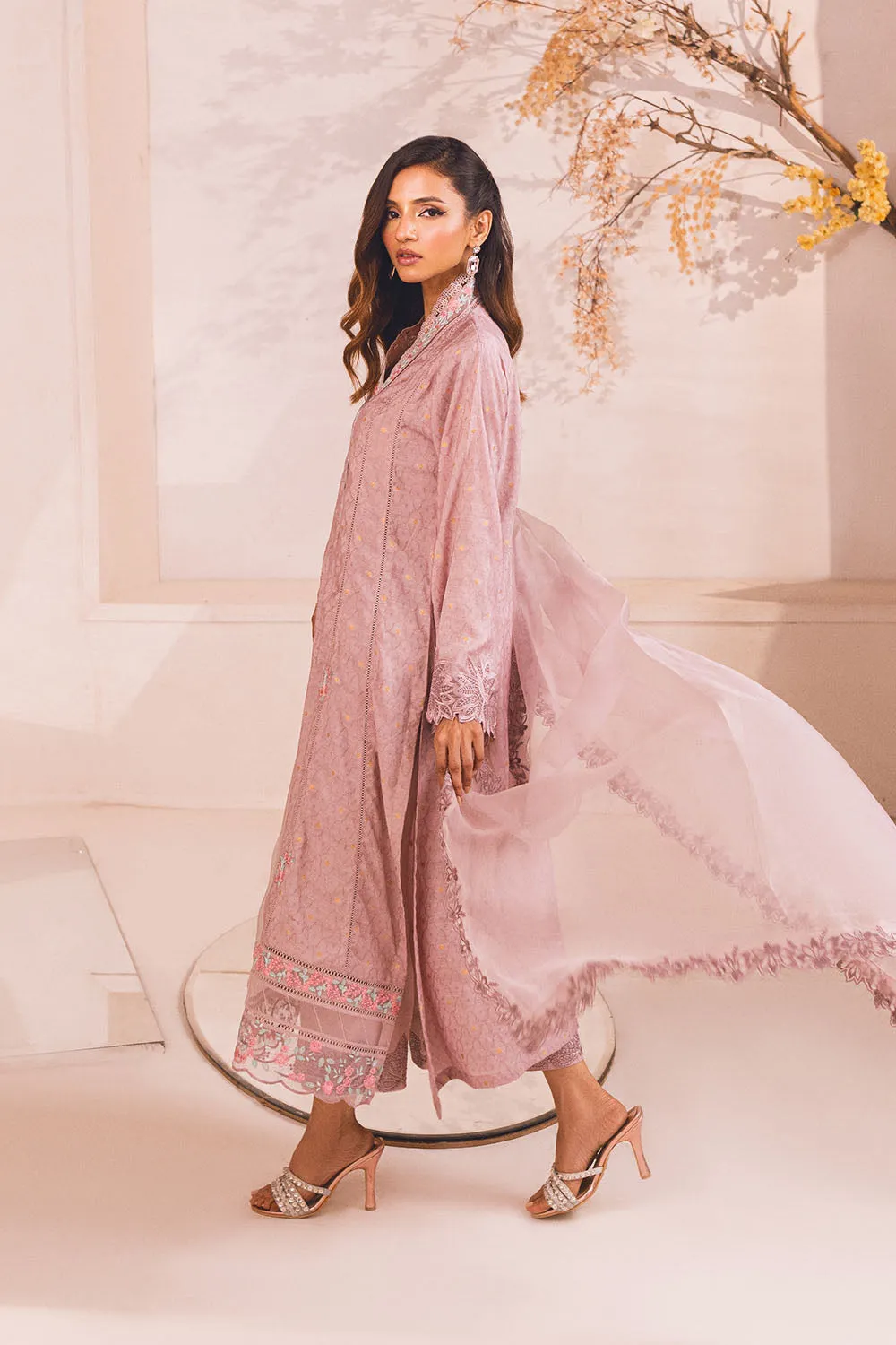 Floral Fantasy |  Azure Ensembles Chiffon 3PCS 2023