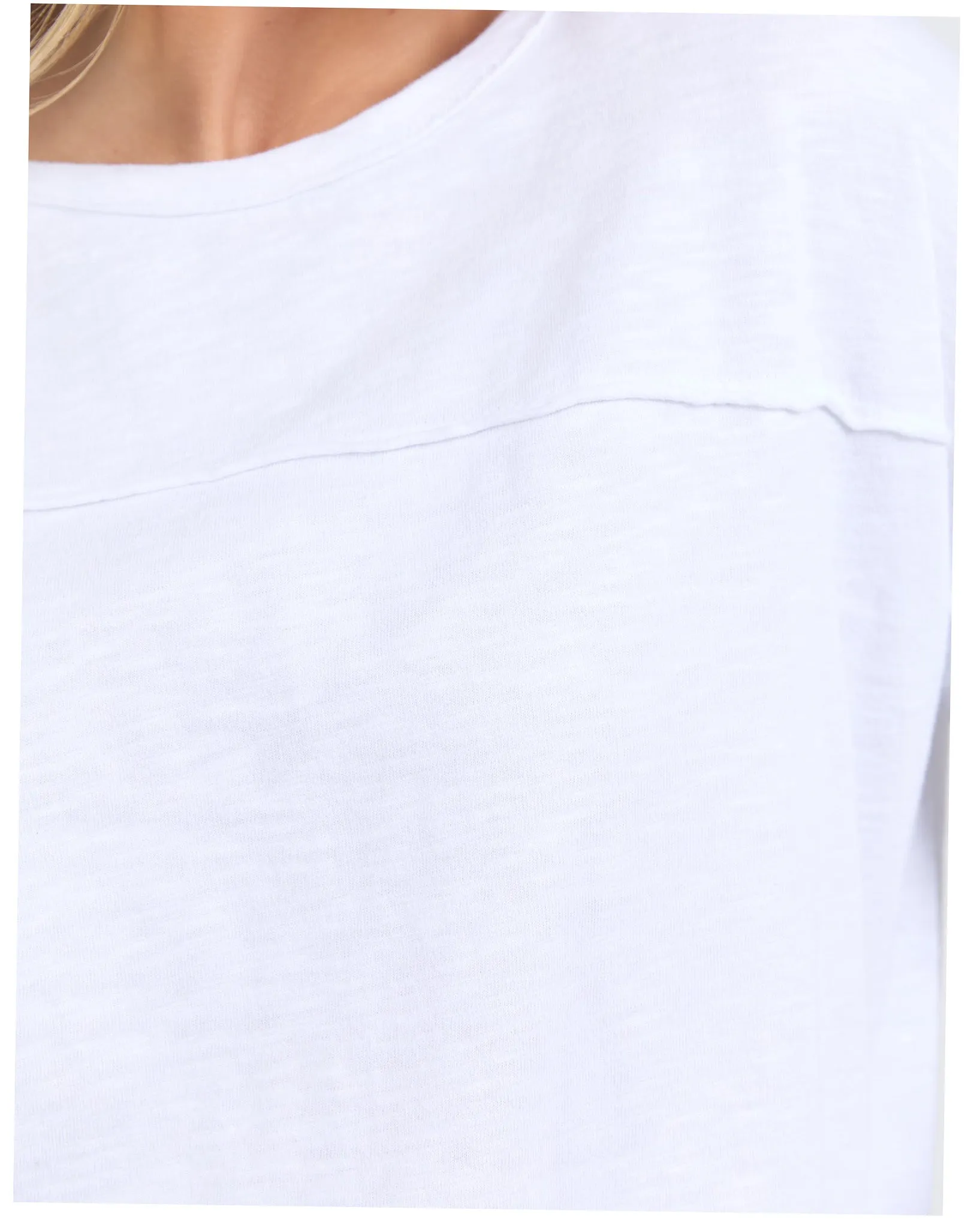 Foxwood Jayne Throw On Top - White