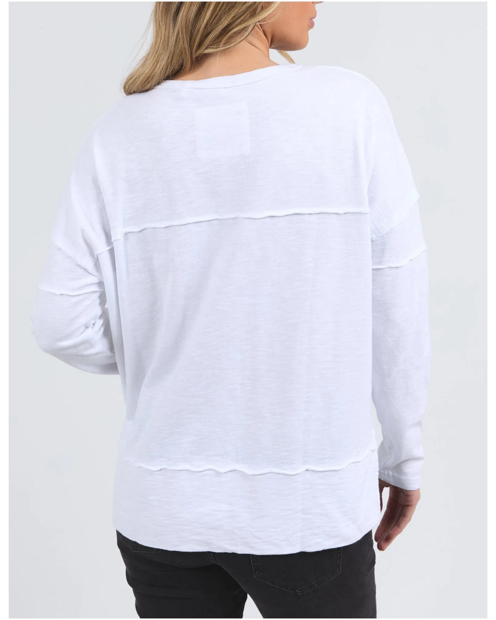 Foxwood Jayne Throw On Top - White