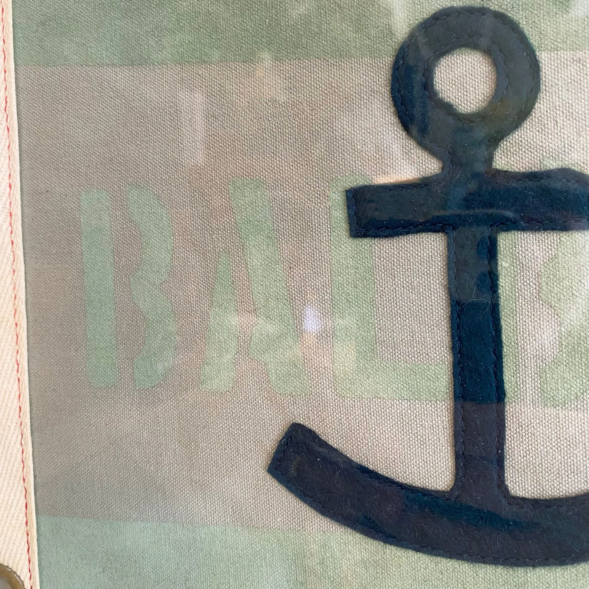 Framed "Anchor/Balboa" Flag