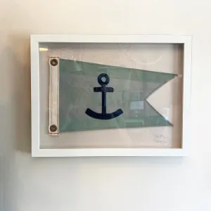 Framed "Anchor/Balboa" Flag